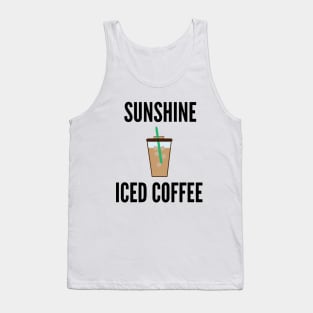 Sunshine And Iced Coffee Tank Top